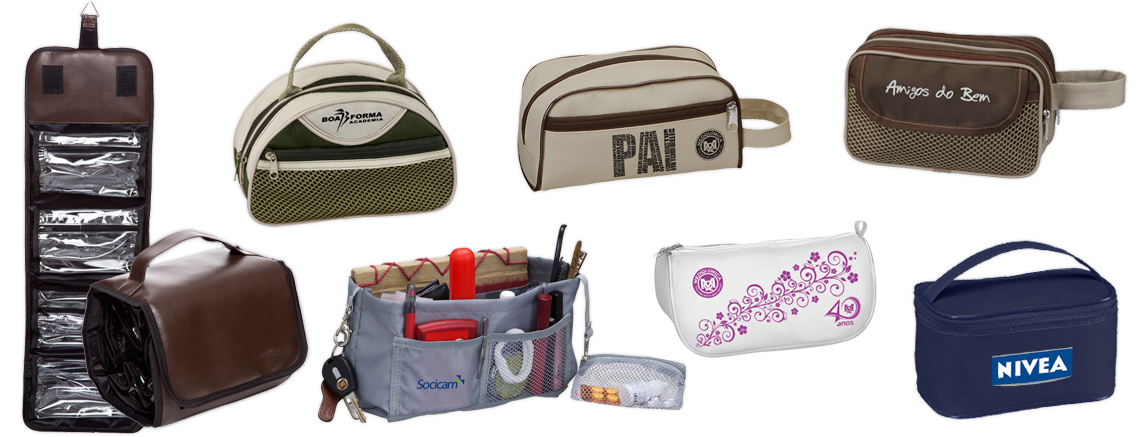 Necessaire Promocionais Personalizadas para Brindes